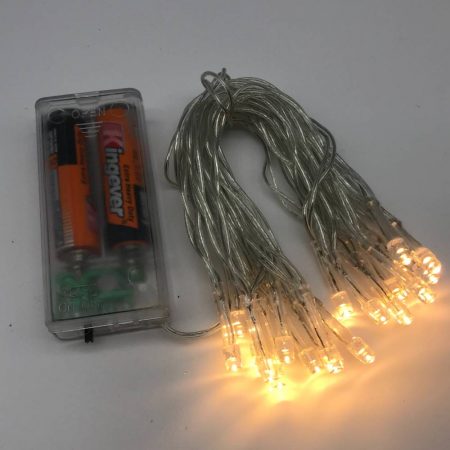Φωτάκια Μπαταρίας 20 LED Θερμό-Λευκό